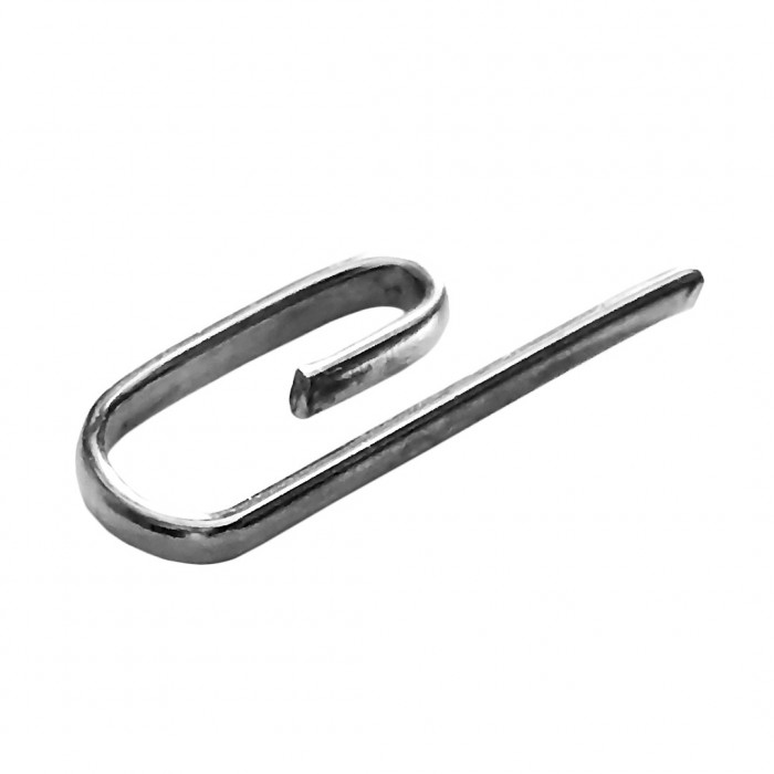 Μεταλλικό Χουκ για κουρτίνες Ασημί -30 τεμαχίων