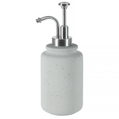 Δοχείο Κρεμοσάπουνου SPIRELLA CEMENT 19160 GREY 8 × 19,5 cm