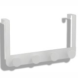 Ανοξείδωτη Κρεμάστρα Πόρτας 4 Θέσεων 20 cm MATT WHITE RONDA QUATTRO 05223.002