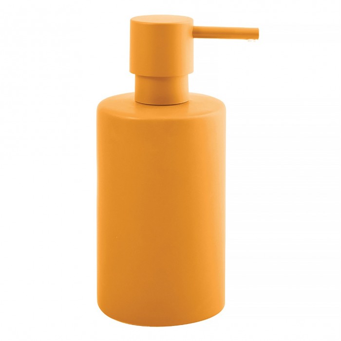Dispenser Κεραμικό Επικαθήμενο Κίτρινο Saffron Spirella TUBE MATTE 03202.007
