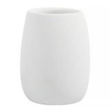 Ποτηροθήκη Sven από Πολυρεσίνη 21416 White 8x10.5 cm