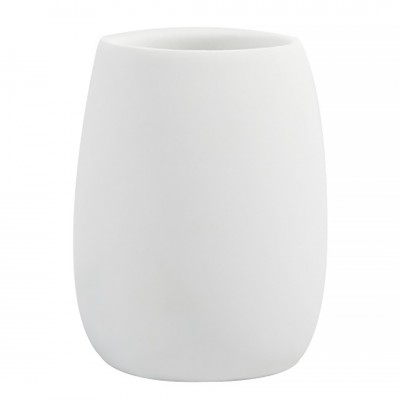 Ποτηροθήκη Sven από Πολυρεσίνη 21416 White 8x10.5 cm