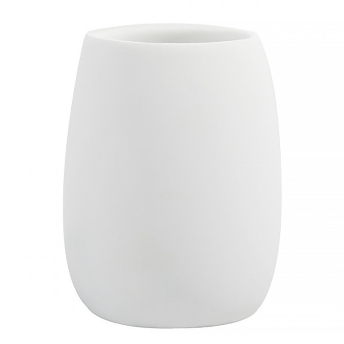 Ποτηροθήκη Sven από Πολυρεσίνη 21416 White 8x10.5 cm