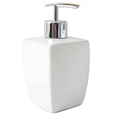 Επικαθήμενο Ντισπένσερ 7,5 × 7,5 × 17 cm ΤATAY ΤΗΑΙ ΚΕΡΑΜΙΚΟ ΛΕΥΚΟ-21777