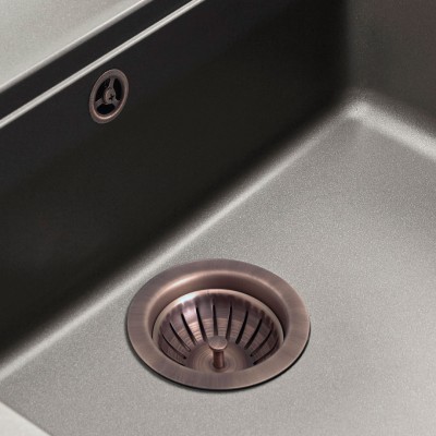 Βαλβίδα Νεροχύτη με Υπερχείλιση 3 1/2'', Rame 351-670-222