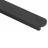 Λαβή Eπίπλου από Αλουμίνιο Μαύρο Ματ σε 4 Διαστάσεις 128mm -160mm - 416mm - 960mm Roline 695