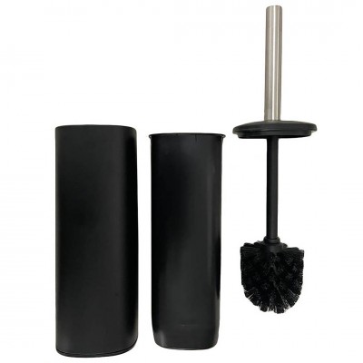 Πιγκάλ Επιδαπέδιο με Αποσπώμενο Κάδο Inox Μαύρο Ματ 9,5x9,5x39εκ. Ankor 824762