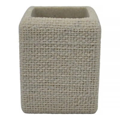 Ποτηροθήκη Πολυεστερική Μπέζ Σαγρέ 6,7x6,6x8,6εκ.ANKOR 835577