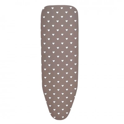 Σιδερόπανο 100% Βαμβακερό Με Κορδόνι130x55εκ. ΣΧΕΔΙΟ ΚΑΡΔΙΕΣ ANKOR 836796