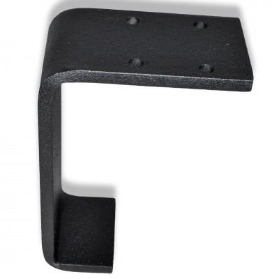 Μεταλλικό Πόδι Επίπλου (1 τεμάχιο) PL-70 Μαύρο Ματ σε Ύψος 70mm DECO 