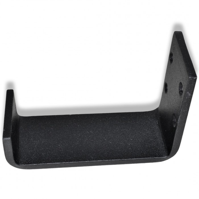 Μεταλλικό Πόδι Επίπλου (1 τεμάχιο) PL-70 Μαύρο Ματ σε Ύψος 100mm DECO