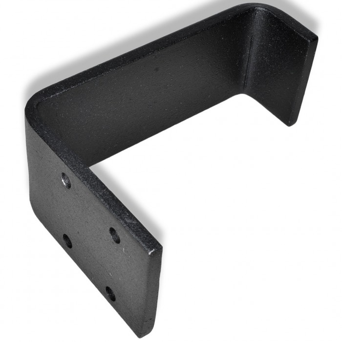 Μεταλλικό Πόδι Επίπλου (1 τεμάχιο) PL-70 Μαύρο Ματ σε Ύψος 100mm DECO