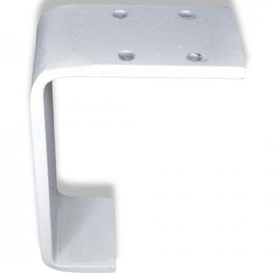 Μεταλλικό Πόδι Επίπλου (1 τεμάχιο) PL-70 Λευκό Ματ σε Ύψος 150mm DECO 