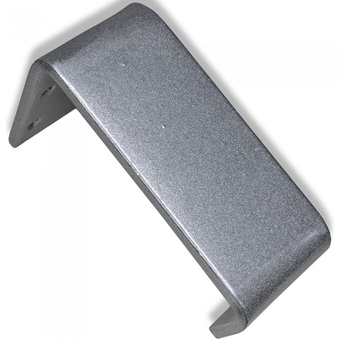 Μεταλλικό Πόδι Επίπλου (1 τεμάχιο) PL-70 Ασημί Ματ σε Ύψος 150mm DECO