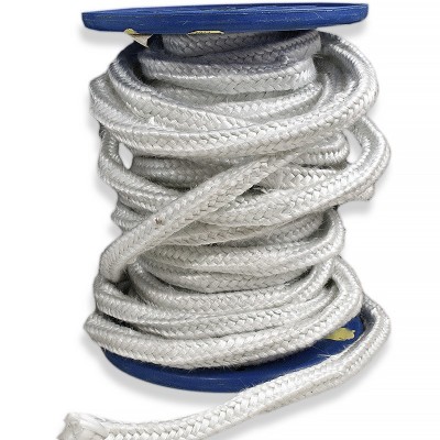 Υαλοκόρδονο Τετράγωνο (υαλοσαλαμάστρα) για στεγάνωση σε Υψηλές Θερμοκρασίες ανω των 500 οC 12x12mm 