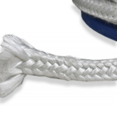 Υαλοκόρδονο Τετράγωνο (υαλοσαλαμάστρα) για στεγάνωση σε Υψηλές Θερμοκρασίες ανω των 500 οC 12x12mm 