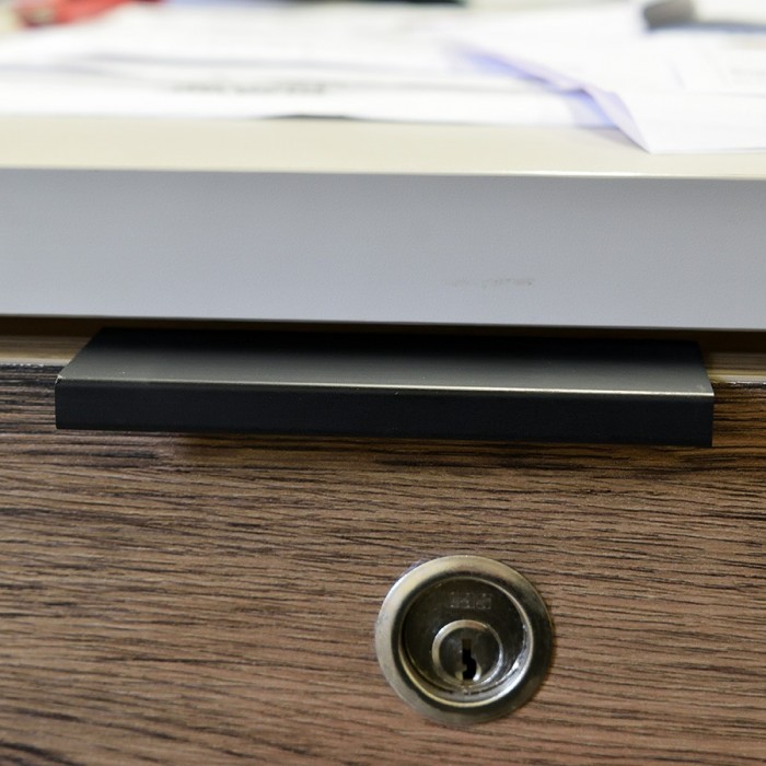 Λαβή επίπλου Χωνευτή Varial 1008 Μαύρο Ματ