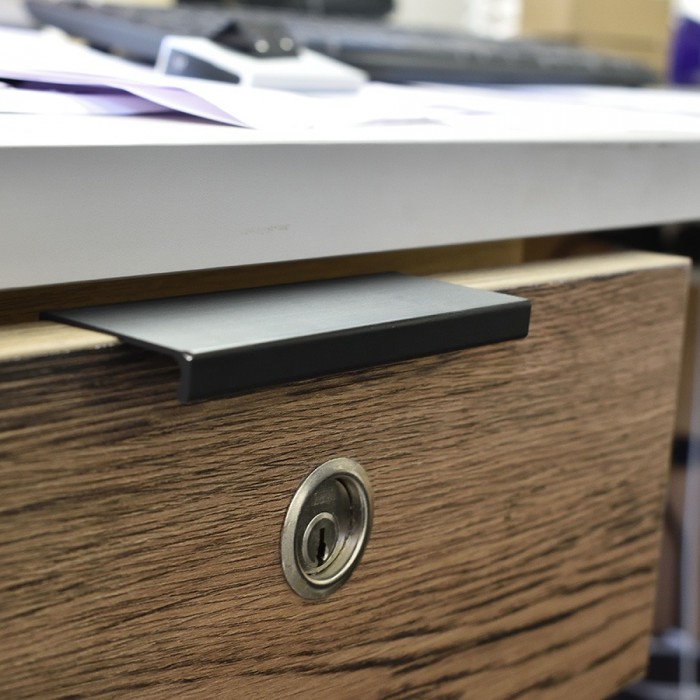 Λαβή επίπλου Χωνευτή Varial 1008 Μαύρο Ματ