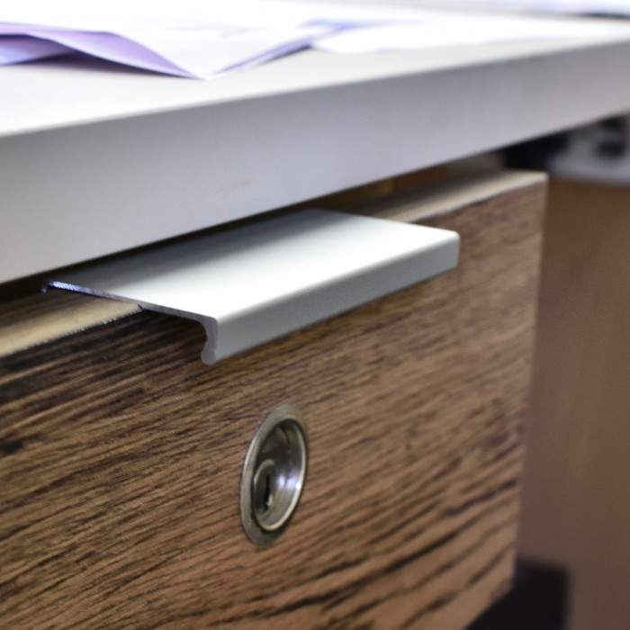 Λαβή επίπλου Χωνευτή Varial 1008 Αλουμίνιο