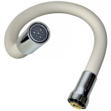 Ρουξούνι Εύκαμπτο Σιλικόνης Μπέζ 1/2 Universal