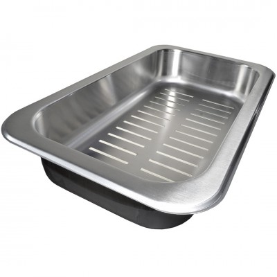 Μπώλ αποστράγγισης Κρεμαστό Inox για Νεροχύτες 44 x 26 x 8cm 48992 Cosmarco