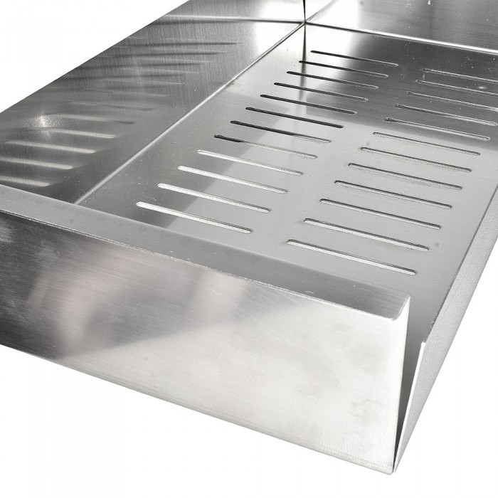 Μπώλ αποστράγγισης Κρεμαστό Inox για Νεροχύτες 42 x 20 x 8cm 48993 Cosmarco