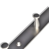 Inox Μεταλλική Κρεμάστρα Tοίχου 4 Θέσεων 30εκ.Μx2.5εκ.Πx2εκ.Υ Νο 300-4 Haus Benchmark KPE.200