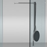 Ασανσέρ Ντουλάπας Μονό Δεξί 45-55mm 12kgr Χρώμα Αλουμινίου AMBOS Art.101/A