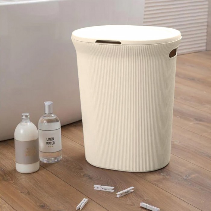 Καλάθι Απλύτων BOABAB 40 L από Πλαστικό σε Χρώμα Μπεζ 06721.007