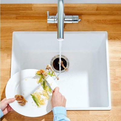 Σκουπιδοφάγος από Ανοξείδωτο Χάλυβα με 2 Στάδια Λείανσης και Θάλαμο 900 ml - 370 W - 1470 r/min - Ισχύος 1/2 hp BLANCO Light 526646