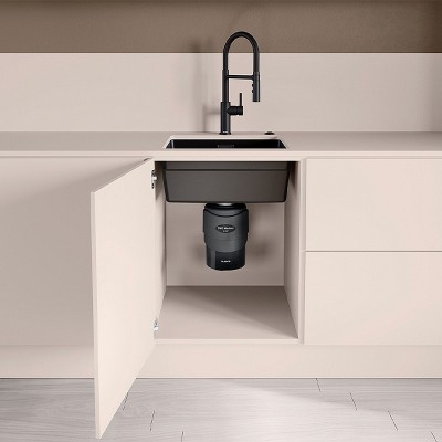 Σκουπιδοφάγος από Ανοξείδωτο Χάλυβα με 3 Στάδια Λείανσης και Θάλαμο 1200 ml - 750 W - 1470 r/min - Ισχύος 3/4 hp BLANCO Medium 526647