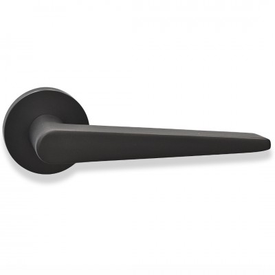 Πόμολο πόρτας (1τεμάχιο Μονό) CMD χειρολαβή με ροζέτα 8001 Γραφίτης