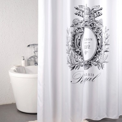 Κουρτίνα Μπάνιου Υφασμάτινη 180Χ200εκ. Royal Λευκή Dimitracas 02333.001