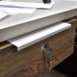 Λαβή επίπλου Χωνευτή Varial 1008 Λευκό Ματ