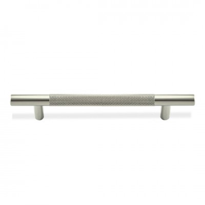 Λαβή επίπλου Kανελάζ  0730 Ø12 Νίκελ ματ 21.4cm Ολικό 16cm Κέντρα Βίδας