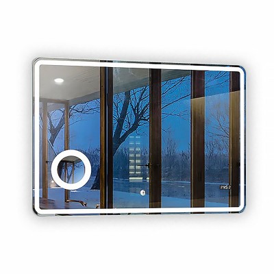 Καθρέπτης Culm100x80 cm Φωτιζόμενος Με Σύνδεση Bluetooth Για Μουσική Luminor CULM10080