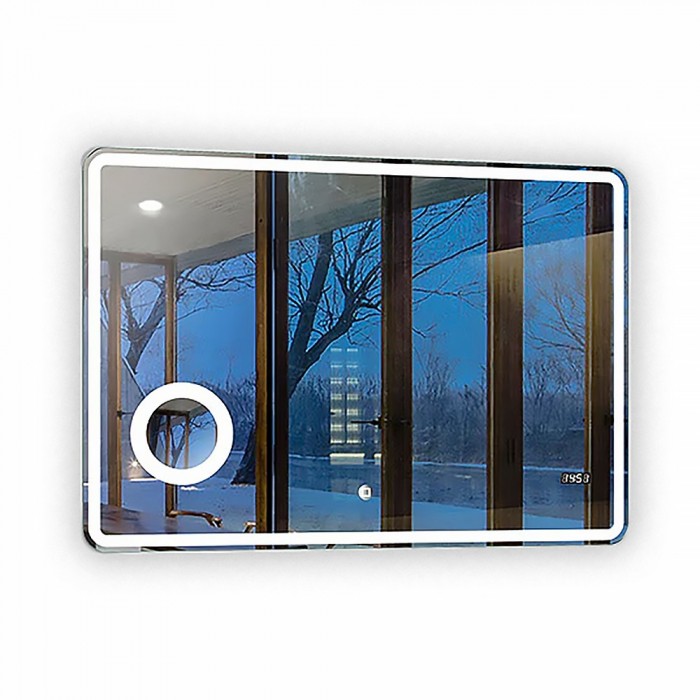 Καθρέπτης Culm100x80 cm Φωτιζόμενος Με Σύνδεση Bluetooth Για Μουσική Luminor CULM10080