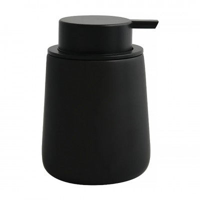 Δοχείο Κρεμοσάπουνου Κεραμικό Maonie 03090.002 Μαύρο 8.5 x 8.5 x 12.6 cm