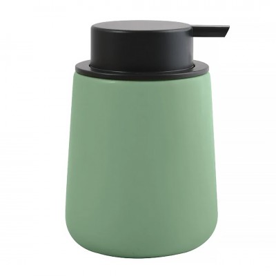 Δοχείο Κρεμοσάπουνου Κεραμικό Maonie 03090.001 Πράσινο 8.5 x 8.5 x 12.6 cm