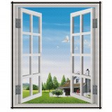 Σίτα Παραθύρου Μαύρο με velcro 120x100cm 34520ΜΑ Chios Hellas