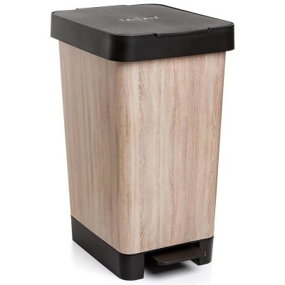 Χαρτοδοχείο 25lt Tatay Smart 06647 SMART D.WOOD 36 × 26 × 47 cm