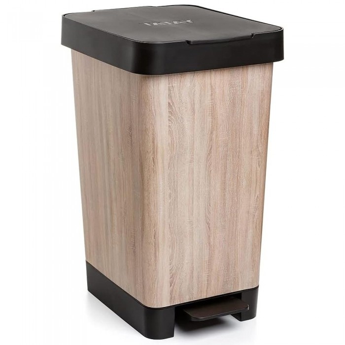 Χαρτοδοχείο 25lt Tatay Smart 06647 SMART D.WOOD 36 × 26 × 47 cm