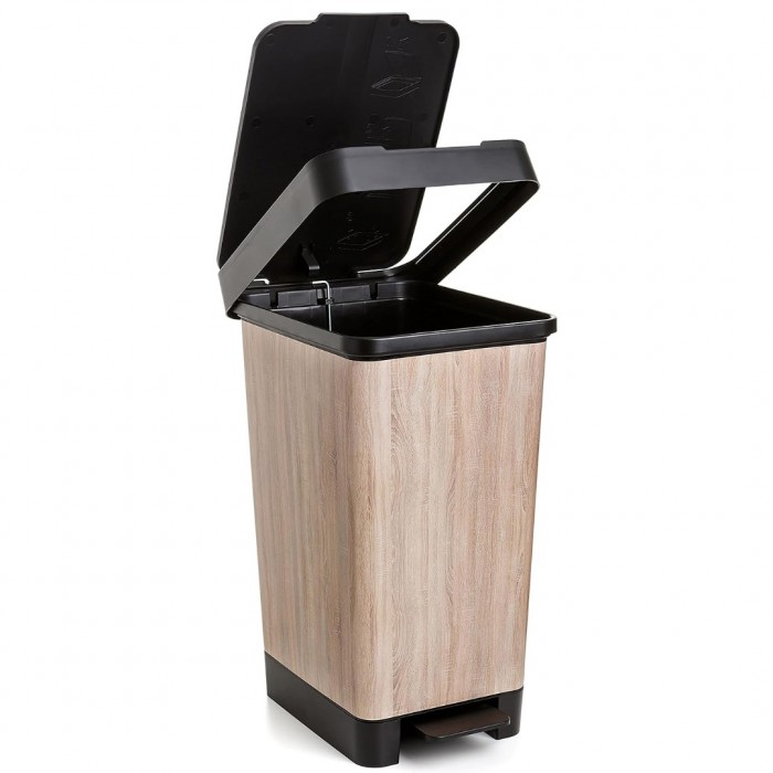 Χαρτοδοχείο 25lt Tatay Smart 06647 SMART D.WOOD 36 × 26 × 47 cm