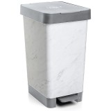 Χαρτοδοχείο 25lt Tatay Smart 06647.001 SMART D.MARBLE 36 × 26 × 47 cm