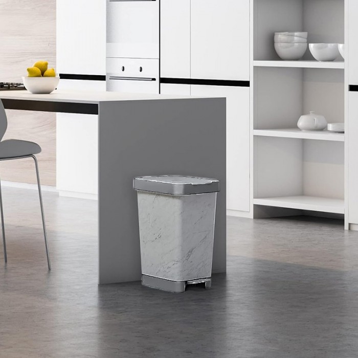 Χαρτοδοχείο 25lt Tatay Smart 06647.001 SMART D.MARBLE 36 × 26 × 47 cm