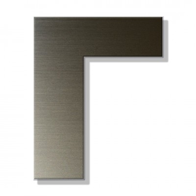 Γράμμα Κατοικιών Αυτοκόλλητο ''Γ'' 80 x 64 mm., Μπρονζέ απο Πλαστικό Darvin 