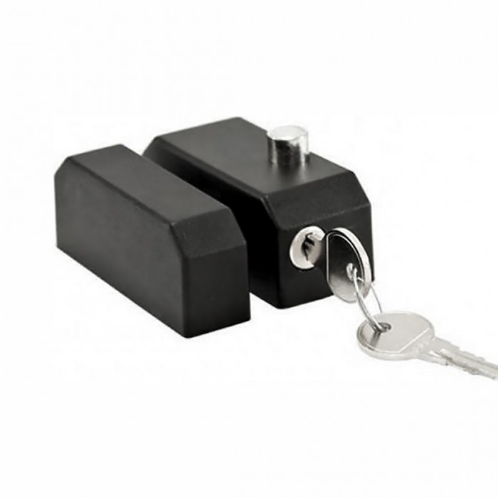 Κλειδαριά Συρόμενων Θυρών σε Μαύρο Χρώμα ΚΑ-601