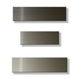 Γράμμα Κατοικιών Αυτοκόλλητο ''Ξ'' 80 x 64 mm., Μπρονζέ απο Πλαστικό Darvin