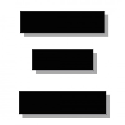 Γράμμα Κατοικιών Αυτοκόλλητο ''Ξ'' 80 x 64 mm., Μαύρο Ματ απο Πλαστικό Darvin 