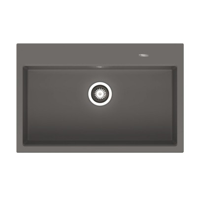 Νεροχύτης Pyramis Pyragranite Ithaka (78x51) 1B Iron Grey 070244511